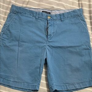 Tommy Hilfiger Blue Men's Flat Front Shorts size 36